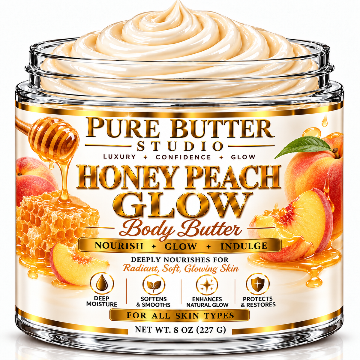 Honey Peach  Glow Body Butter
